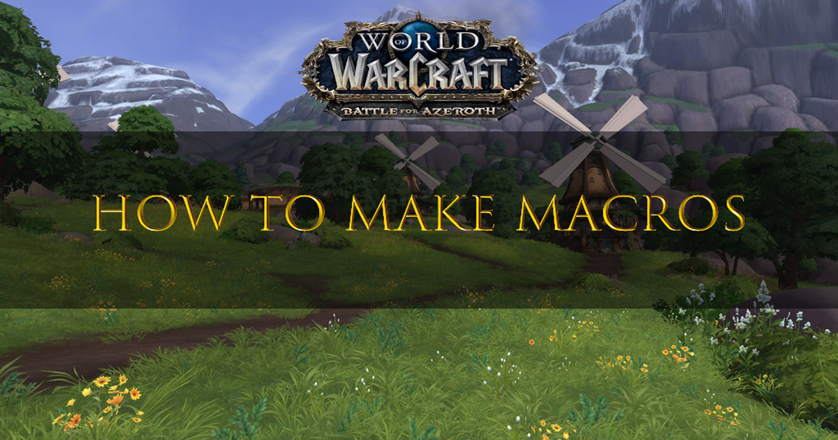 wow how to create